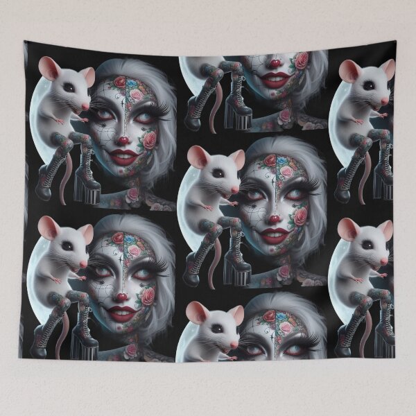 Item preview, Surreal Mouse and Gothic Mask designed and sold by LujziWorld.