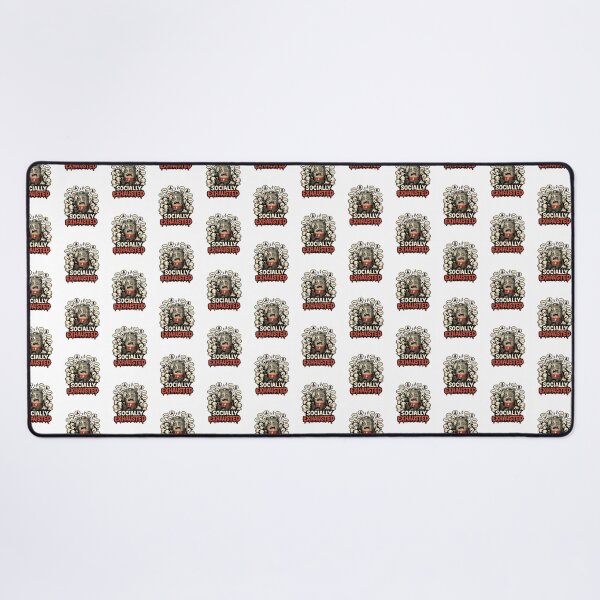 Item preview, Socially Exhausted designed and sold by DesignTeamHub.