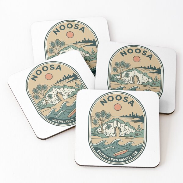 Item preview, Vintage Noosa Queensland Coastal Surf Badge designed and sold by k3rstman1.