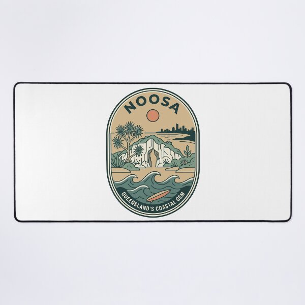 Item preview, Vintage Noosa Queensland Coastal Surf Badge designed and sold by k3rstman1.