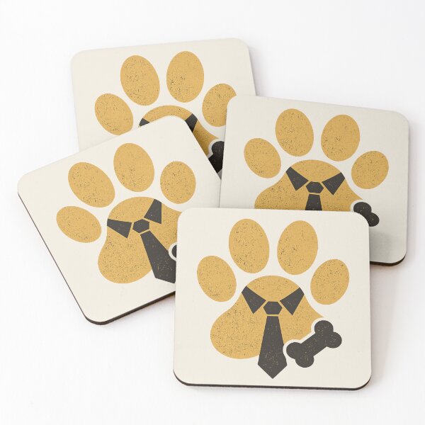 Item preview, Fur Dad Paw Tie Dog Bone designed and sold by Corvoria.