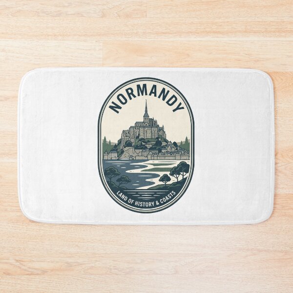 Item preview, Vintage Normandy Mont Saint Michel Travel Badge designed and sold by k3rstman1.