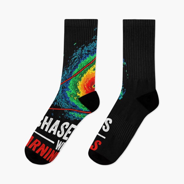 Item preview, I Chase Things With Warning Labels | Storm Chaser Weather Radar Design designed and sold by ArcaneArtistry.
