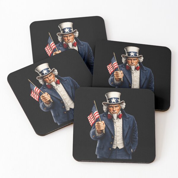 Item preview, Patriotic Uncle Sam American Flag Fourth of July Design designed and sold by TheTrendsDesk.