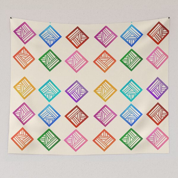 Item preview, Striped Diamonds  designed and sold by JaygiesDesign.