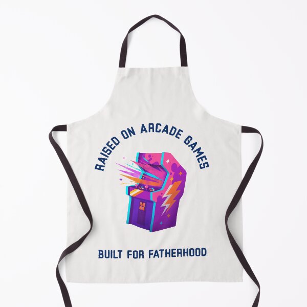 Item preview, Raised on Arcade Games Built for Fatherhood, 90's dad arcade gaming designed and sold by KaryNewDesign.