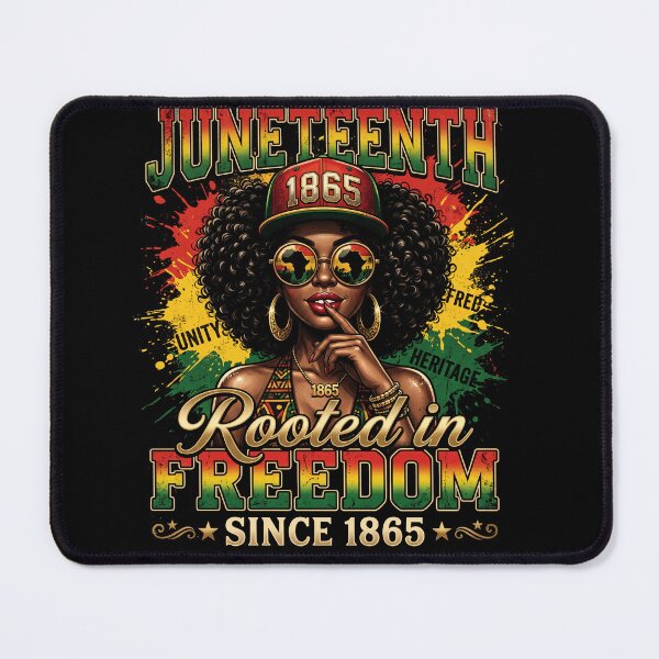 Item preview, Juneteenth Rooted in Freedom Since 1865 | African American Heritage Celebration Design designed and sold by ArcaneArtistry.