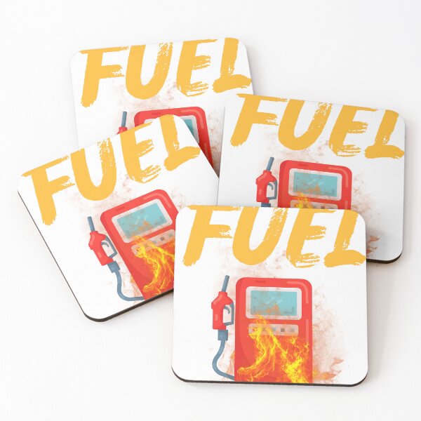 Item preview, Fuel Distressed Brush Typography Graphic - Racing & Fitness Slogan Apparel designed and sold by GraphixByHub.