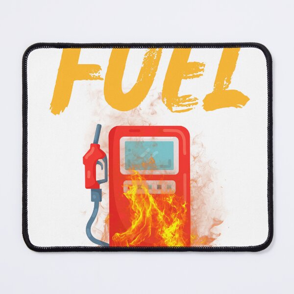 Item preview, Fuel Distressed Brush Typography Graphic - Racing & Fitness Slogan Apparel designed and sold by GraphixByHub.