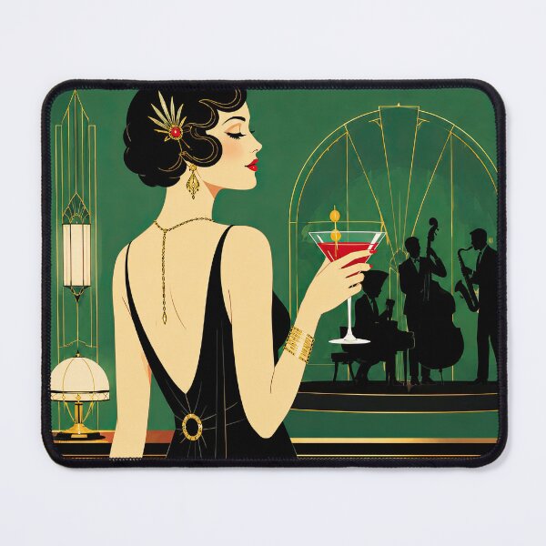 Item preview, Vintage Jazz Bar Poster #2 designed and sold by Andy Gambino Art.