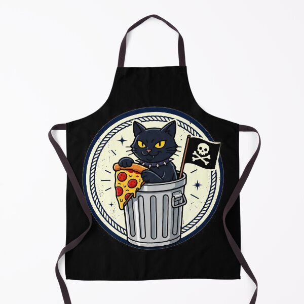 Item preview, Anarchy Cat Trash Pizza Rebellion designed and sold by Oommen Studio .