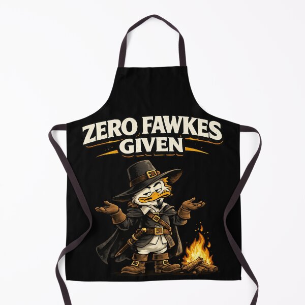 Item preview, Zero Fawkes Given Funny Guy Fawkes History Pun designed and sold by TeeTimeTreasure.