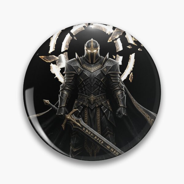 Item preview, Broken Halo Warrior designed and sold by Stickersdevelop.