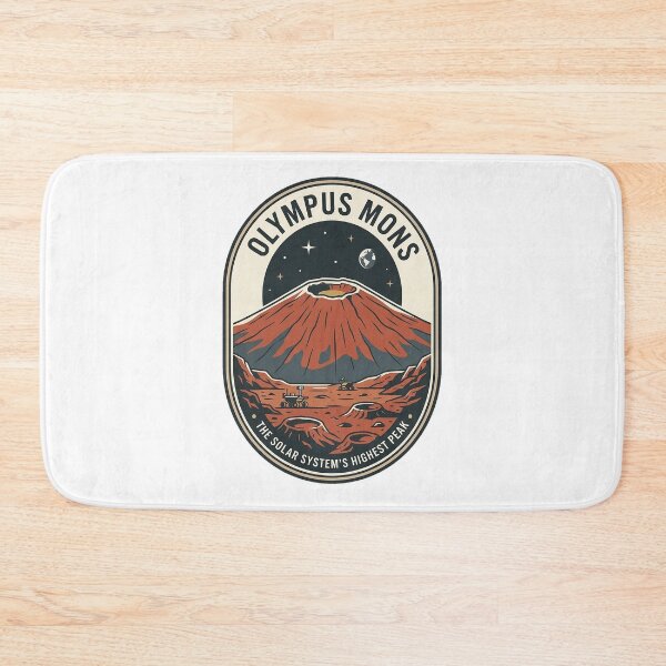 Item preview, Vintage Olympus Mons Mars Volcano Space Travel designed and sold by k3rstman1.