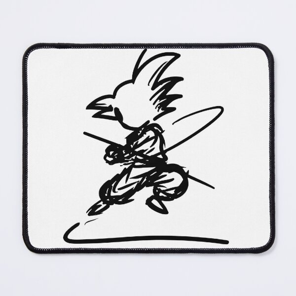 Item preview, Minimalist Continuous Line Art Manga Fighter Kid Goku Outline Streetwear designed and sold by DesignArtist.ia.