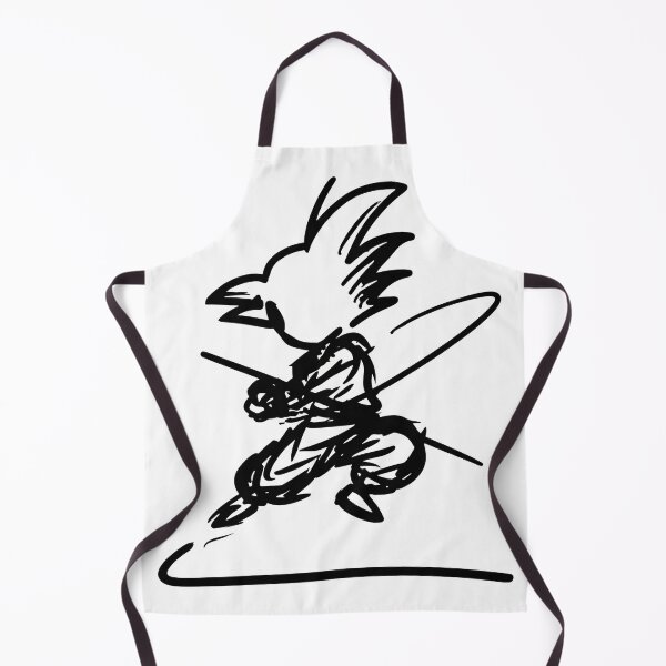 Item preview, Minimalist Continuous Line Art Manga Fighter Kid Goku Outline Streetwear designed and sold by DesignArtist.ia.