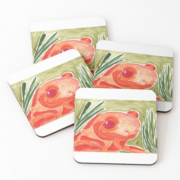 Item preview, Orange-Red Fire Salamander designed and sold by Anke‘s Bazaar.
