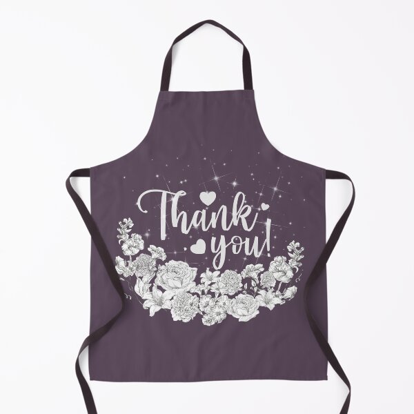 Item preview, Thank you with vintage white flowers designed and sold by Rbnano.