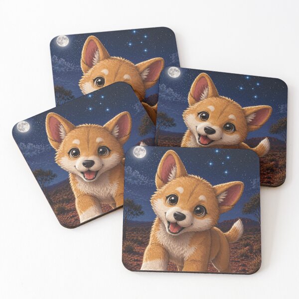 Item preview, Cute Dingo Puppy designed and sold by TeesofAuss.