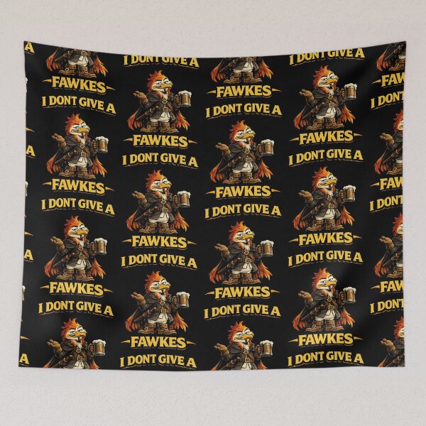 Item preview, I Dont Give A Fawkes Funny Guy Fawkes History Pun designed and sold by TeeTimeTreasure.