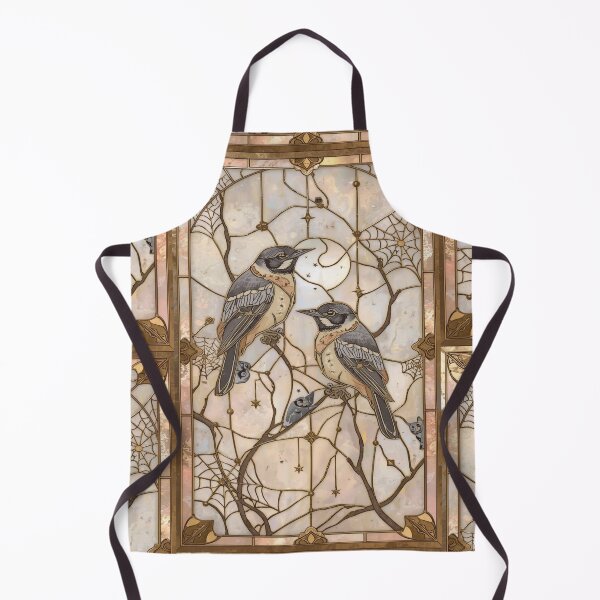 Item preview, Blue Birds in Celestial Stained Glass designed and sold by BriSher.