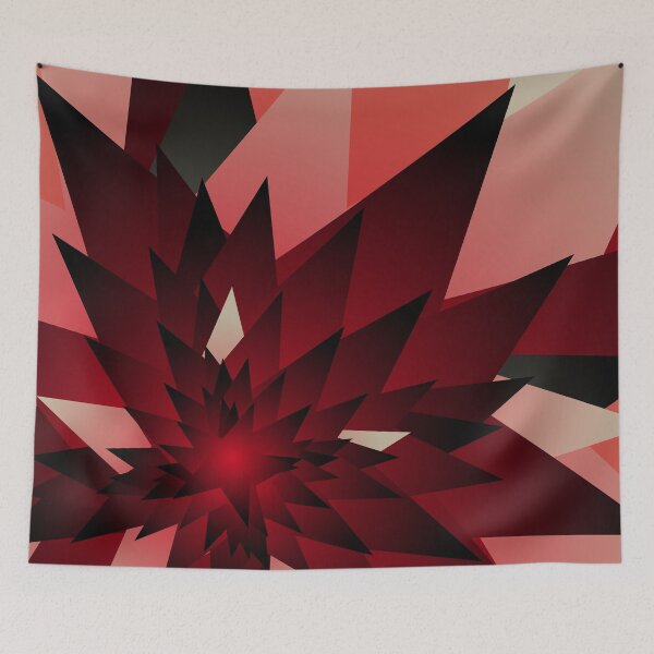 Item preview, Gradient Flower Various Reds designed and sold by Knightybarron.