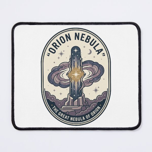 Item preview, Orion Nebula Vintage Celestial Badge designed and sold by k3rstman1.