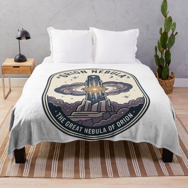 Item preview, Orion Nebula Vintage Celestial Badge designed and sold by k3rstman1.