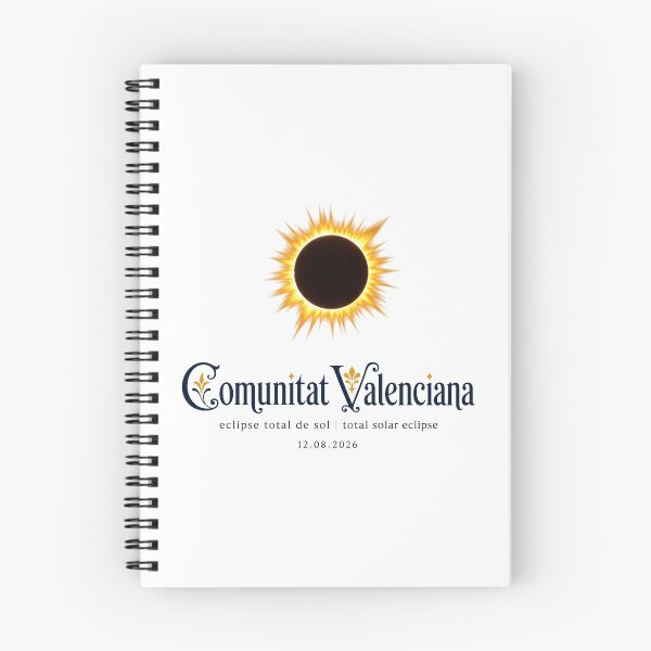 Item preview, Comunitat Valenciana Eclipse 2026 designed and sold by Beyond Destinations.