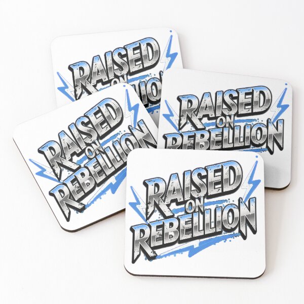 Item preview, Raised On Rebellion Vintage 80s designed and sold by NovaPrints Designs.