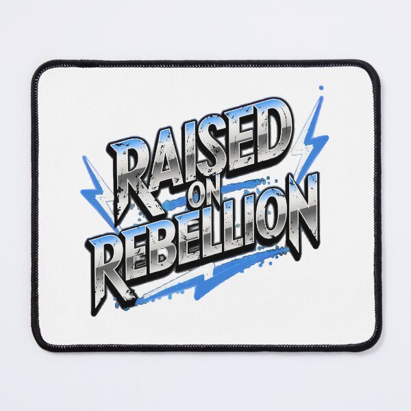 Item preview, Raised On Rebellion Vintage 80s designed and sold by NovaPrints Designs.