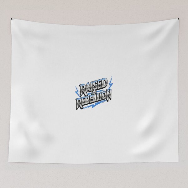 Item preview, Raised On Rebellion Vintage 80s designed and sold by NovaPrints Designs.