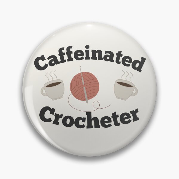 Item preview, Caffeinated Crocheter designed and sold by SipAndStitchCo.
