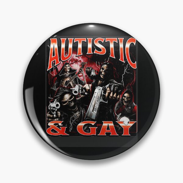 Item preview, Autistic & Gay Pride Identity Neurodivergent LGBTQ designed and sold by SeraXYZ.