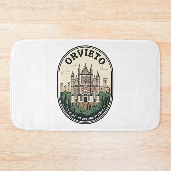 Item preview, Vintage Orvieto Italy Travel Badge Duomo Cathedral designed and sold by k3rstman1.