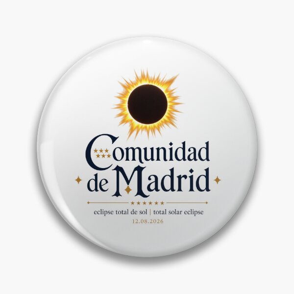 Item preview, Comunidad de Madrid Eclipse 2026 designed and sold by Beyond Destinations.