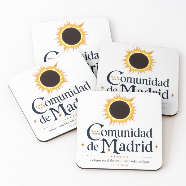 Item preview, Comunidad de Madrid Eclipse 2026 designed and sold by Beyond Destinations.