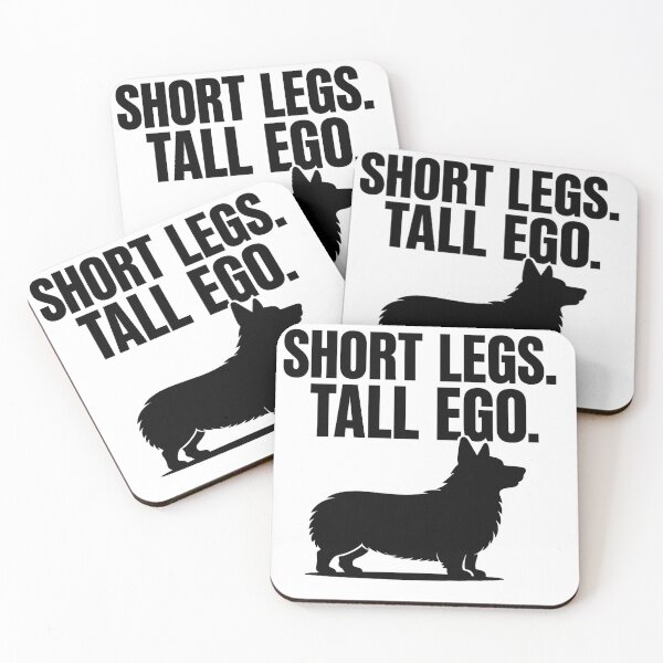Item preview, Short Legs Tall Ego Corgi designed and sold by DavorNS.