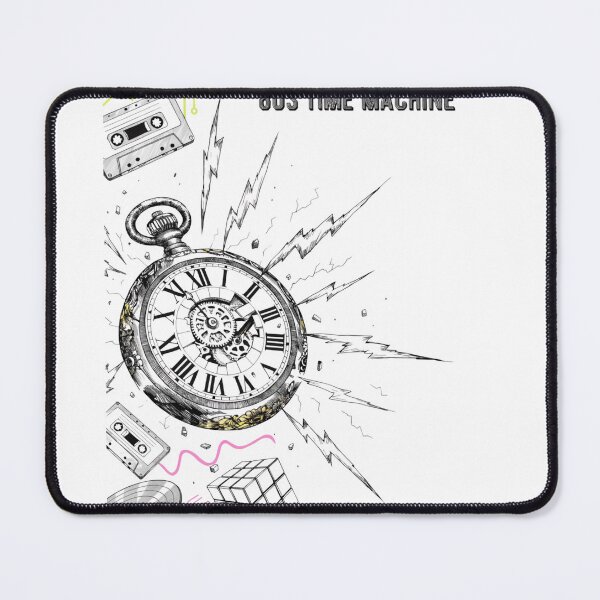 Item preview, 80s Time Machine Retro Pocket Watch Vaporwave T-Shirt designed and sold by Mousy17.