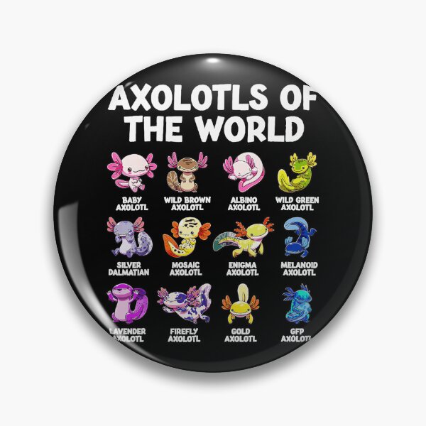 Item preview, Axolotls Of The World Axolotl Pet Owner Amphibian Lover designed and sold by SeraXYZ.