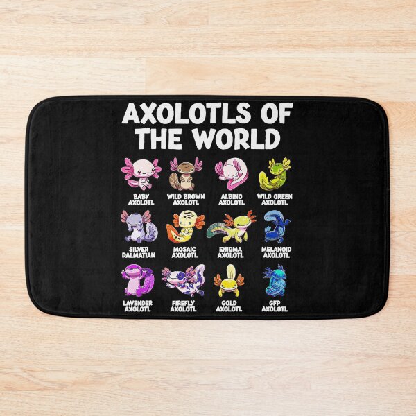 Item preview, Axolotls Of The World Axolotl Pet Owner Amphibian Lover designed and sold by SeraXYZ.