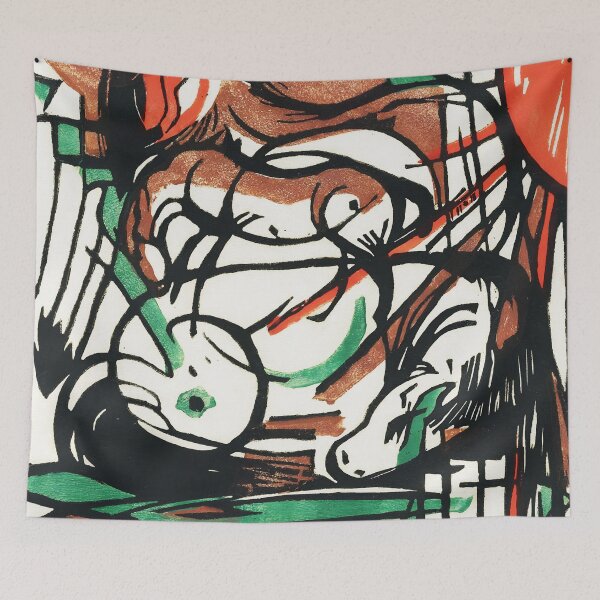 Item preview, Franz Marc - Birth of the Horses designed and sold by Erlin Rudho.