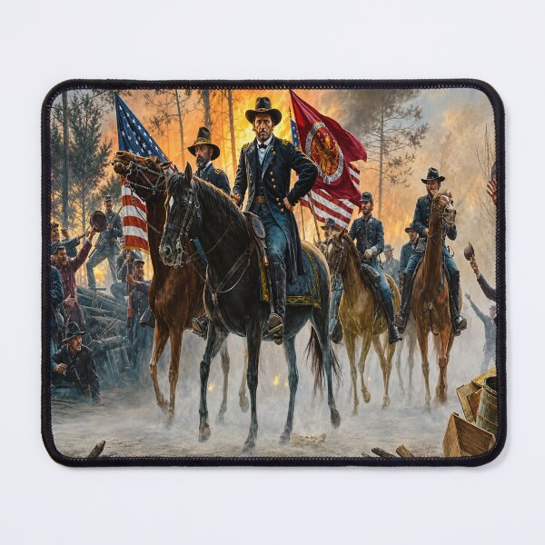 Item preview, General Ulysses S Grant Battle of Shiloh designed and sold by bohemianbrigade.
