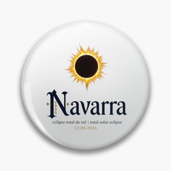 Item preview, Navarra Solar Eclipse 2026 Design designed and sold by Beyond Destinations.