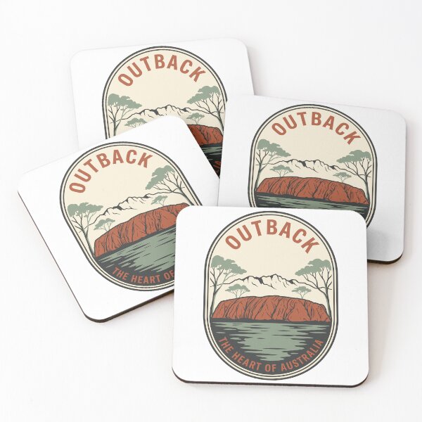 Item preview, Vintage Australia Outback Uluru Travel Badge designed and sold by k3rstman1.