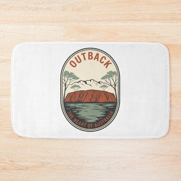 Item preview, Vintage Australia Outback Uluru Travel Badge designed and sold by k3rstman1.