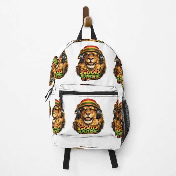 Item preview, Good Vibes Reggae Lion DJ Rasta designed and sold by  ZenRave Designs.