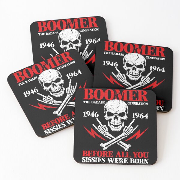 Item preview, Boomer The Badass Generation 1946 1964 Before All You Sissies Were Born | Proud Baby Boomer Gift designed and sold by SeraXYZ.