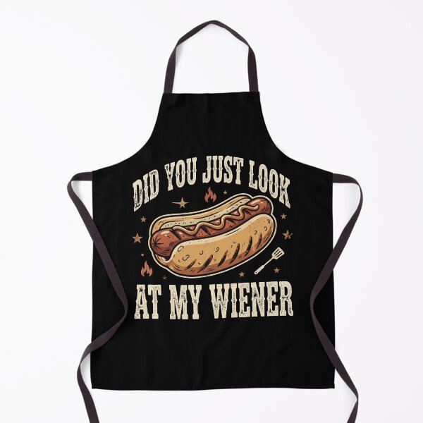 Item preview, Did You Just Look At My Wiener? | Funny Hot Dog BBQ Shirt designed and sold by ArcaneArtistry.