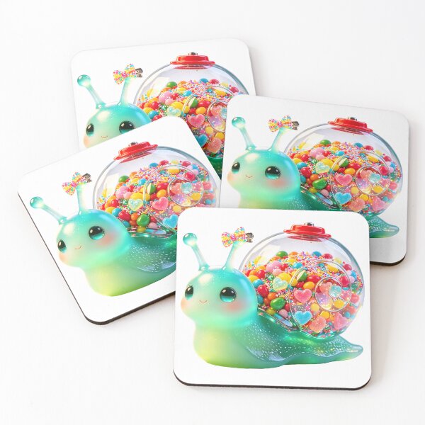 Item preview, Emerald Snail - Sweet Gumball Machine Candy Edition designed and sold by ABYSSLAB.